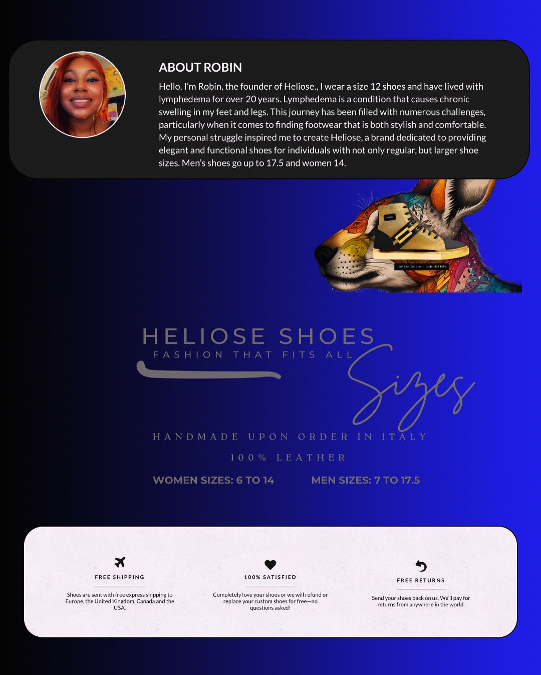 Heliose Shoes Heliose brand story and craftsmanship description