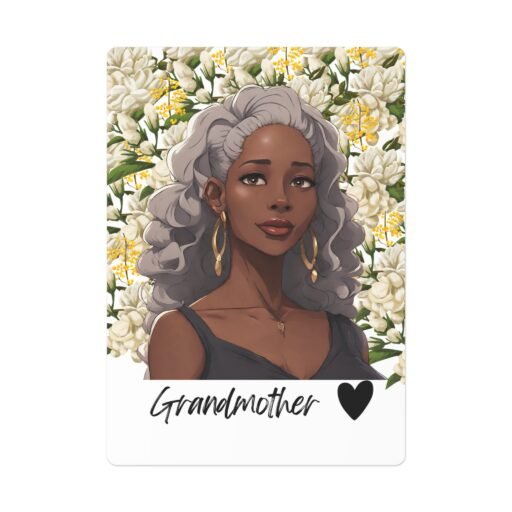 deck of cards: black woman grandmother design