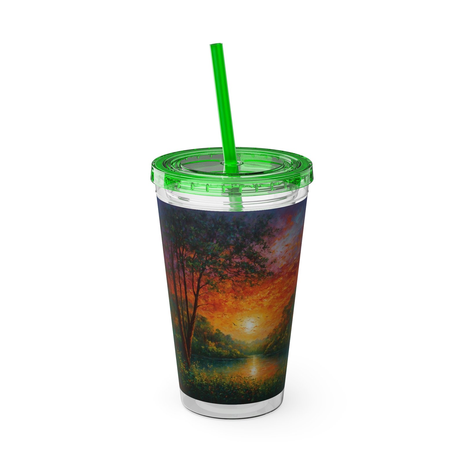 sunsplash tumbler with straw vibrant sunset drinkware for relaxing moments, summer vibe, gift for nature lovers, eco friendly, travel mug sunsplash tumbler with straw vibrant sunset drinkware for relaxing moments, summer vibe, gift for nature lovers, eco friendly, travel mug