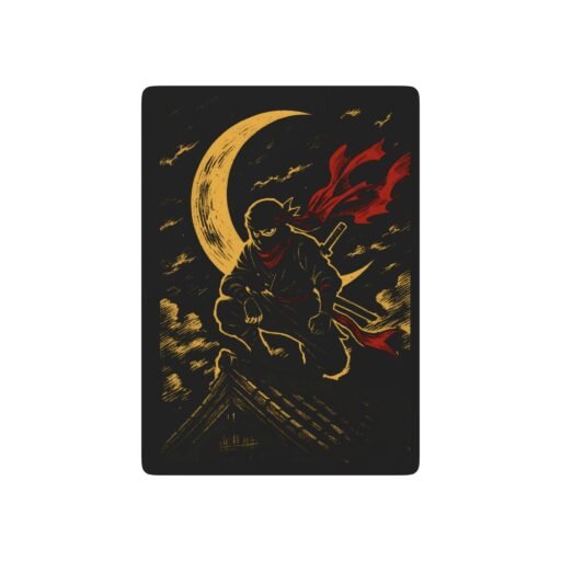 ninja themed playing cards | unique gift for gamers or collectors, card games, poker nights, tabletop fun