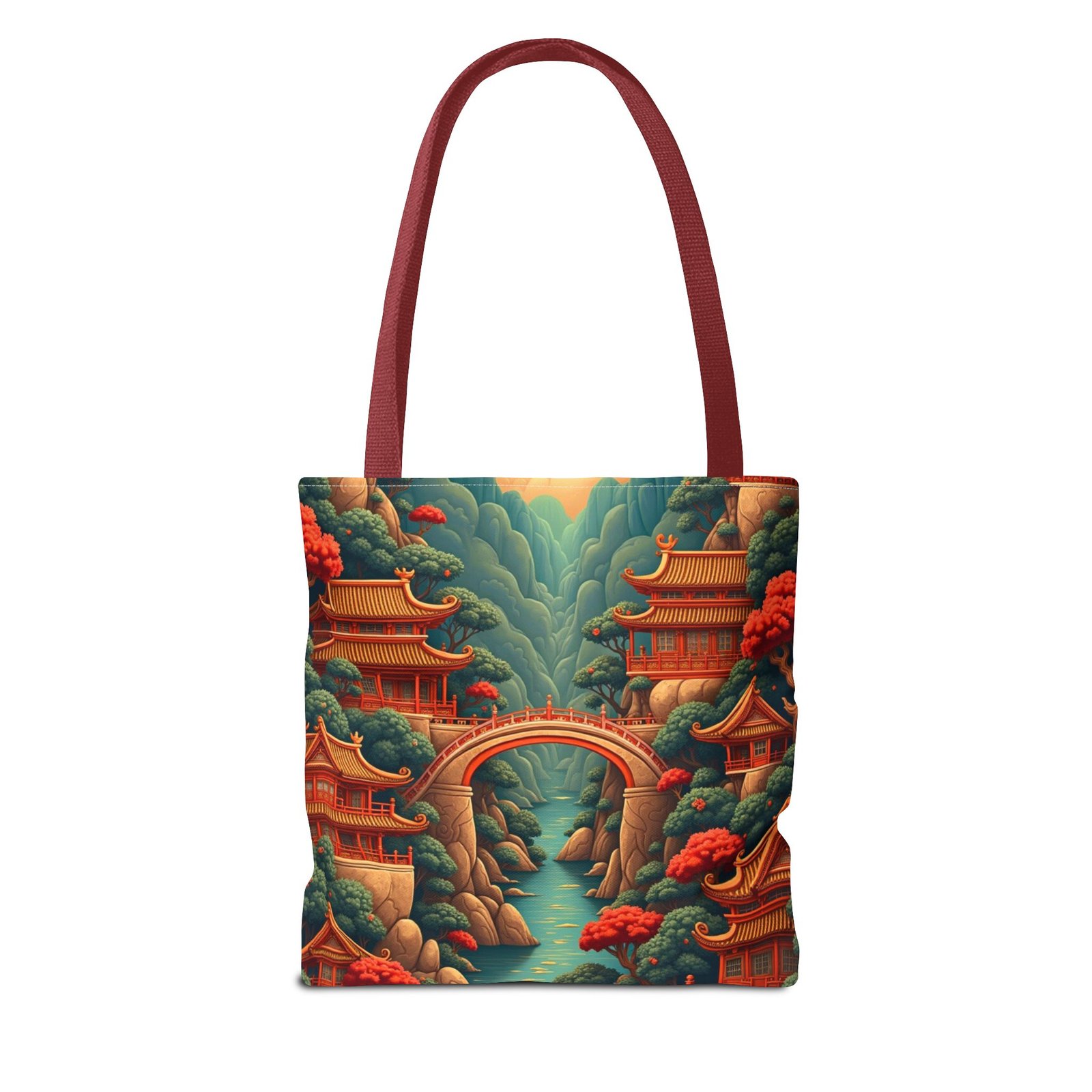 asian landscape tote bag stylish eco friendly shopper, perfect for travel, nature lovers, gifts, beach days, and everyday use asian landscape tote bag stylish eco friendly shopper, perfect for travel, nature lovers, gifts, beach days, and everyday use