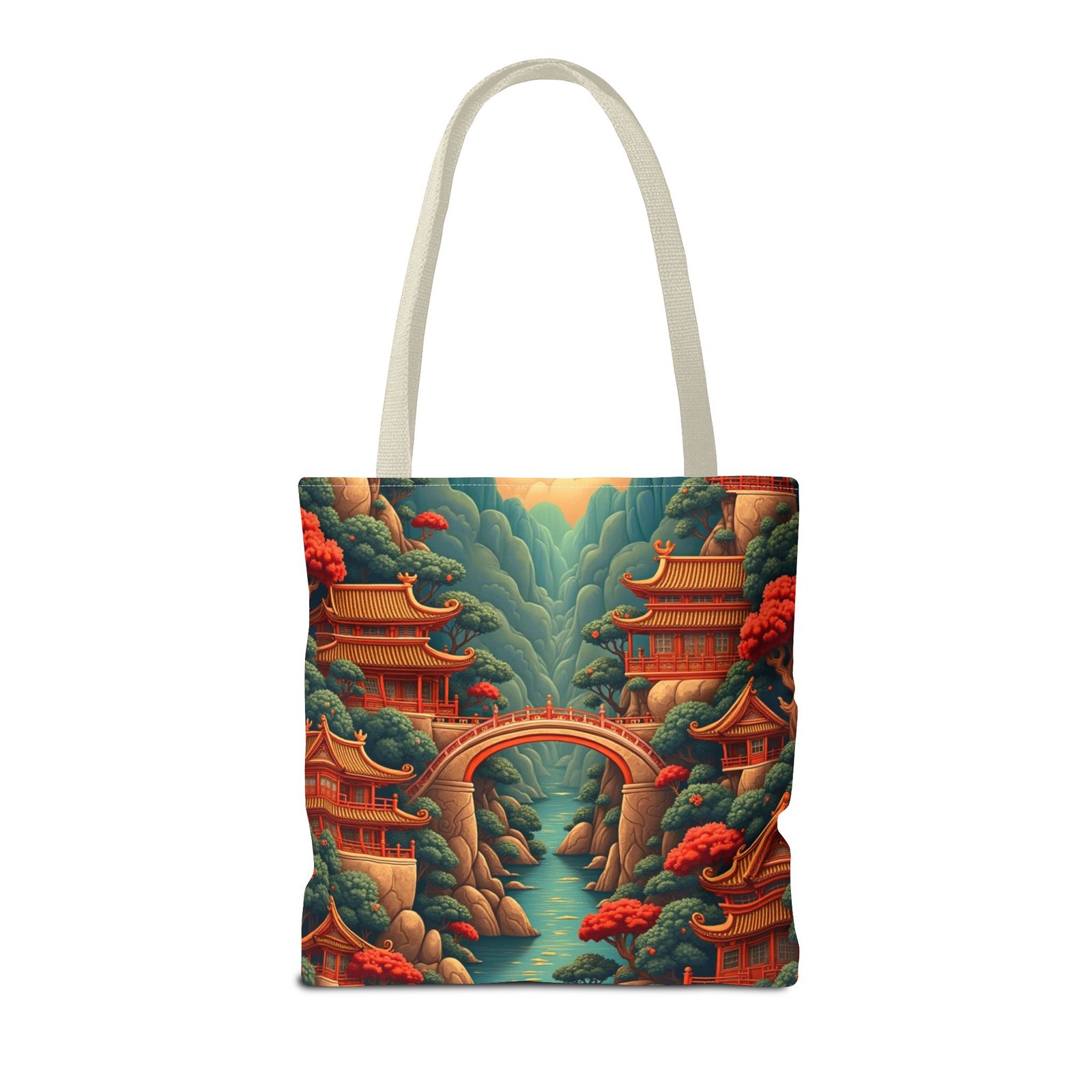 asian landscape tote bag stylish eco friendly shopper, perfect for travel, nature lovers, gifts, beach days, and everyday use asian landscape tote bag stylish eco friendly shopper, perfect for travel, nature lovers, gifts, beach days, and everyday use