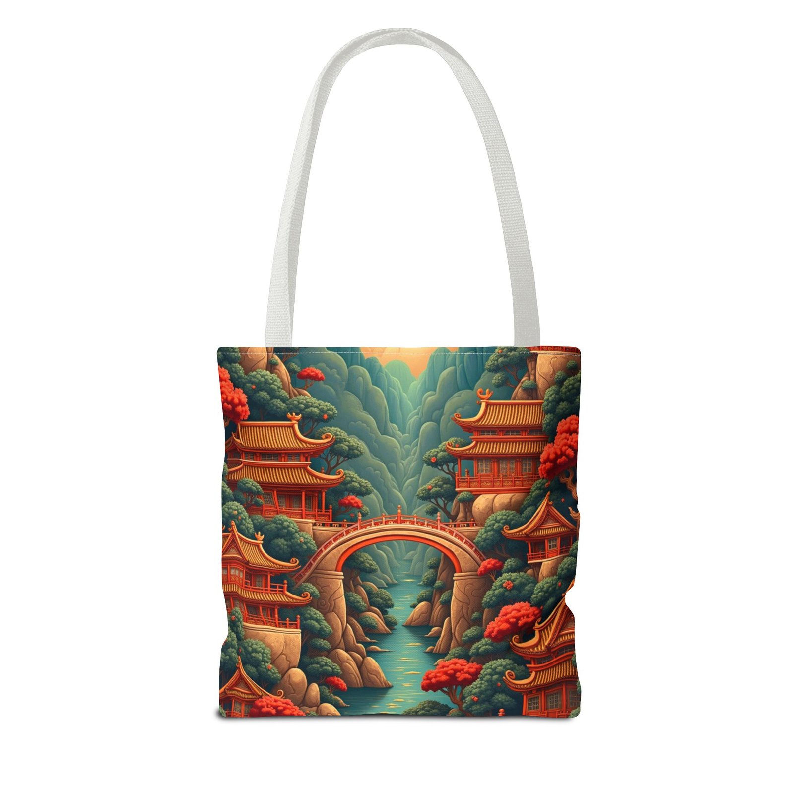 asian landscape tote bag stylish eco friendly shopper, perfect for travel, nature lovers, gifts, beach days, and everyday use asian landscape tote bag stylish eco friendly shopper, perfect for travel, nature lovers, gifts, beach days, and everyday use