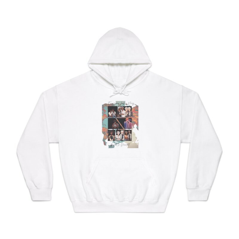 everyone has a story!unisex dryblend® hooded sweatshirt
