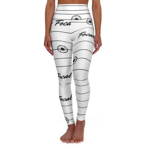 focal high waisted yoga leggings, fitness apparel, activewear, athleisure, comfortable workouts, gift for yogis
