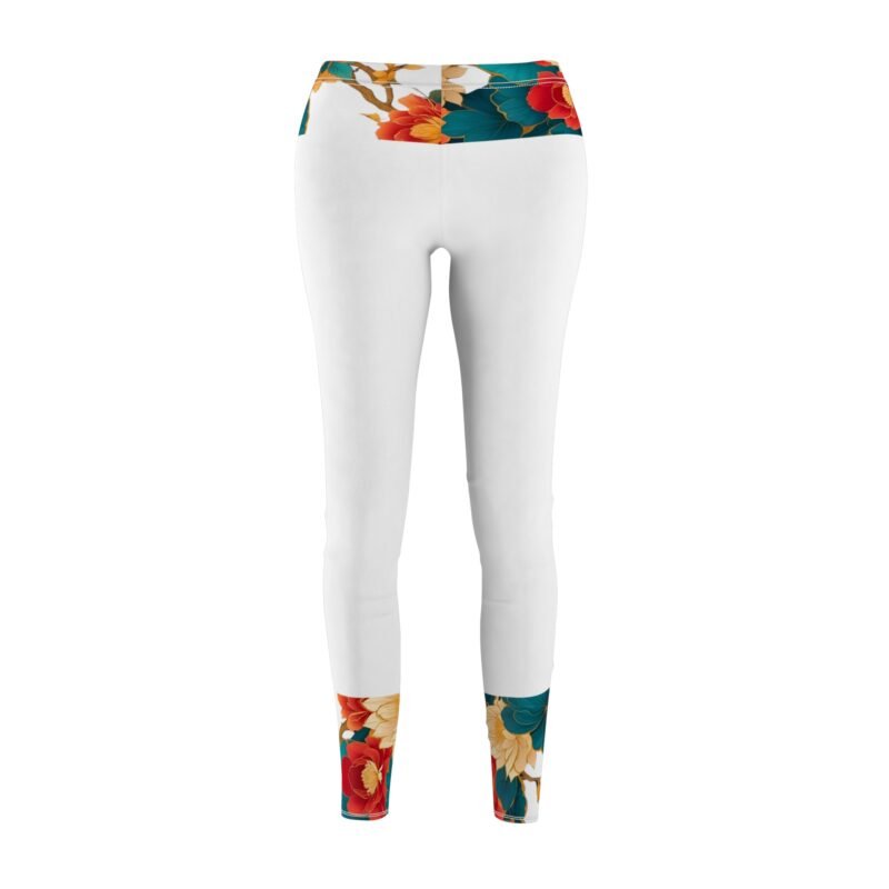 floral casual leggings for women stylish activewear, workout pants, comfortable loungewear, gift for her, yoga leggings