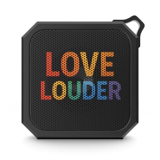 outdoor bluetooth speaker, water resistant, portable wireless speaker, camping speaker, love louder speaker, music speaker for summer fun