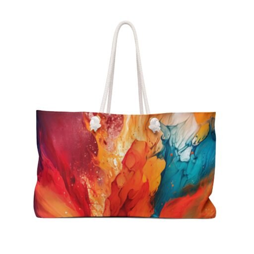 color blast.weekender bag