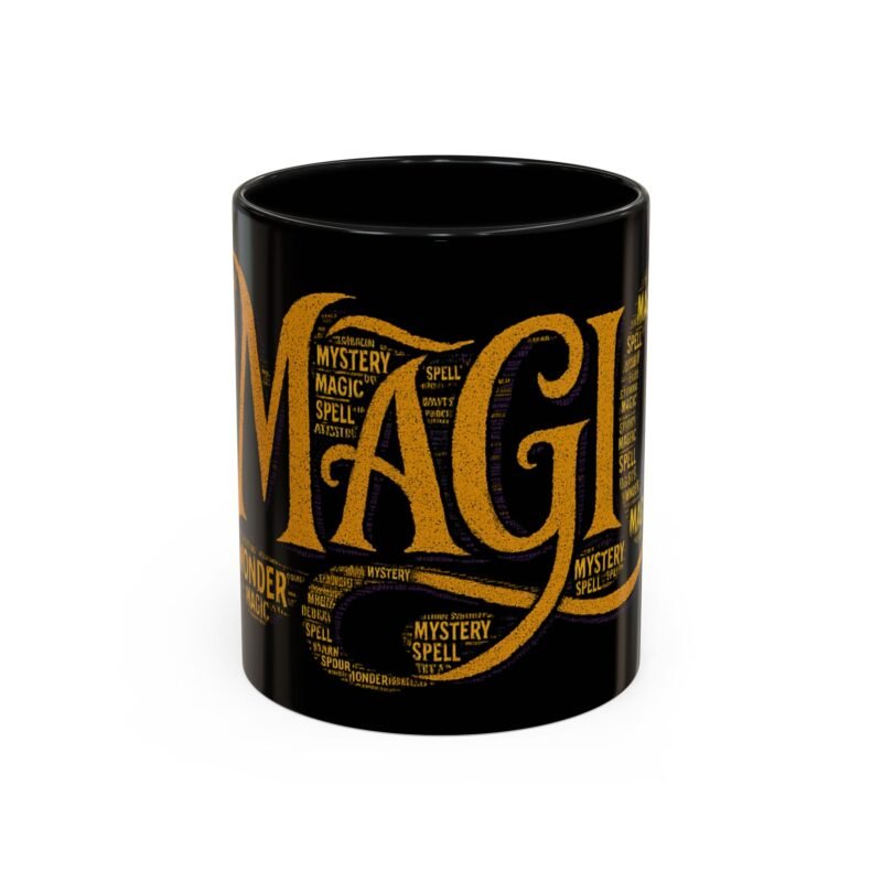 mystical magic coffee mug | enchanted drinkware for wizards, spells, halloween, gifts, home decor