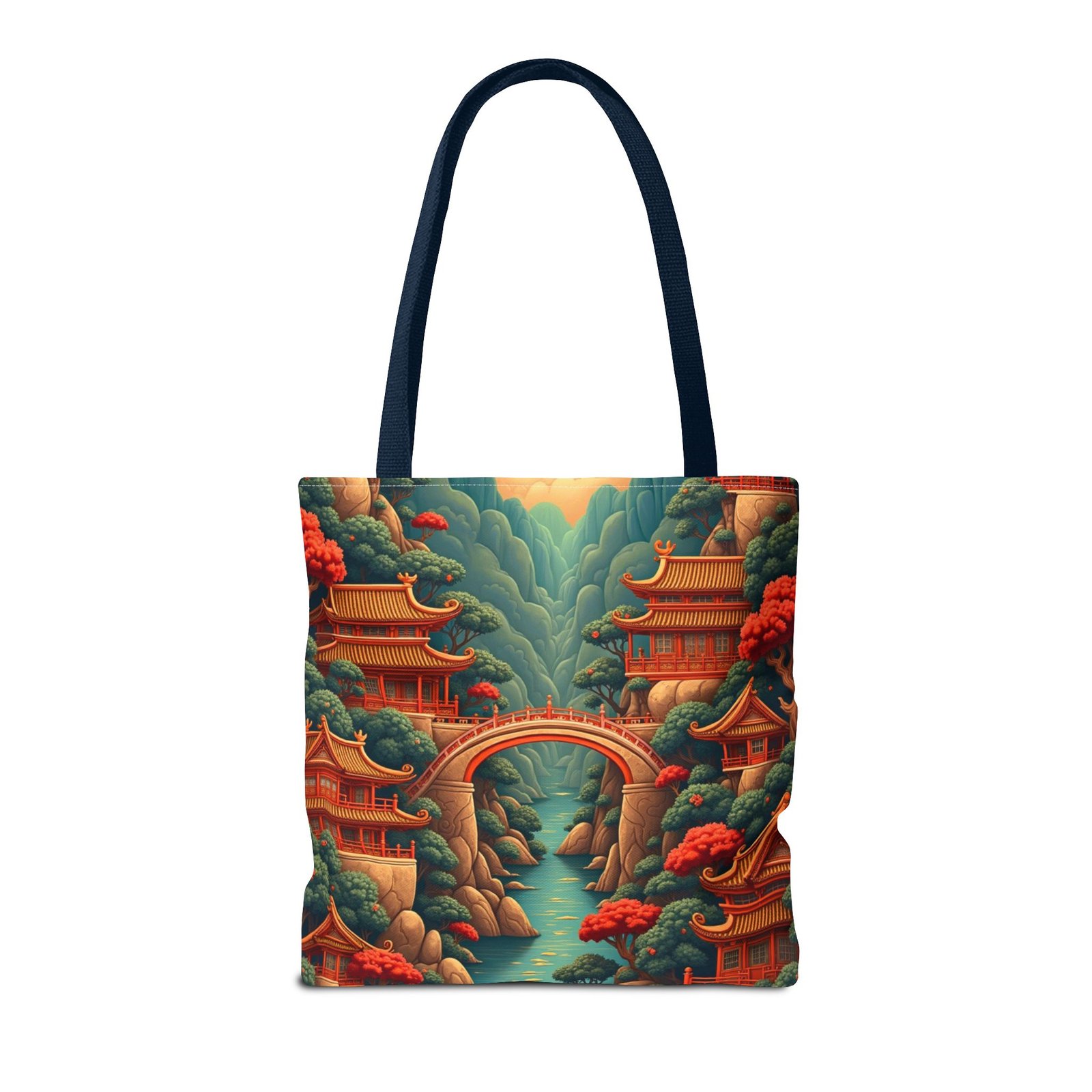 asian landscape tote bag stylish eco friendly shopper, perfect for travel, nature lovers, gifts, beach days, and everyday use asian landscape tote bag stylish eco friendly shopper, perfect for travel, nature lovers, gifts, beach days, and everyday use