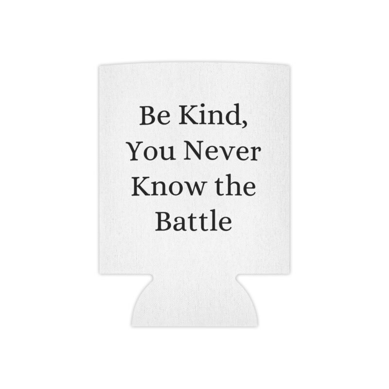 inspirational can cooler, be kind campfire sleeve, positive vibes drink holder, gifting for friends, summer bbq party favor