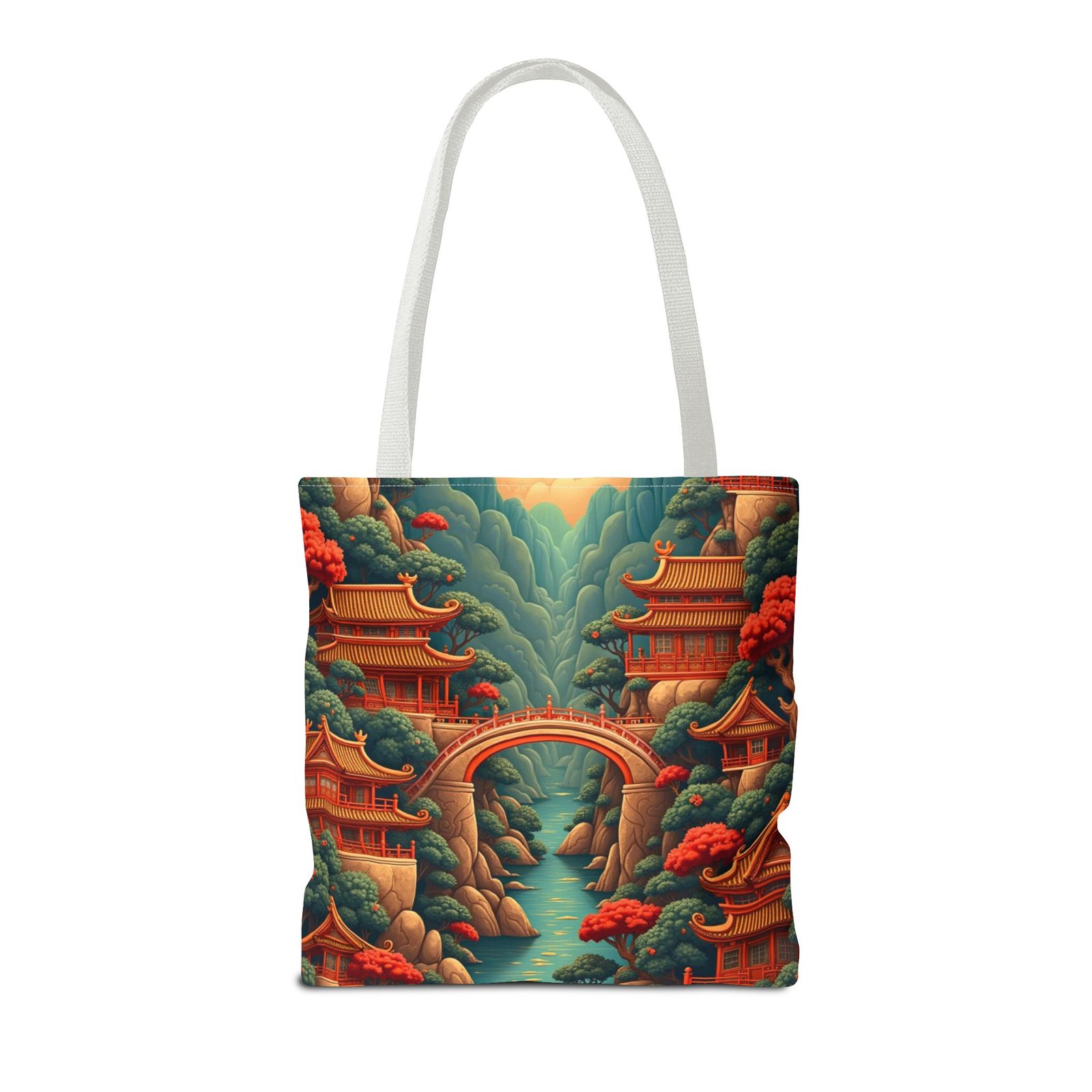 asian landscape tote bag stylish eco friendly shopper, perfect for travel, nature lovers, gifts, beach days, and everyday use asian landscape tote bag stylish eco friendly shopper, perfect for travel, nature lovers, gifts, beach days, and everyday use
