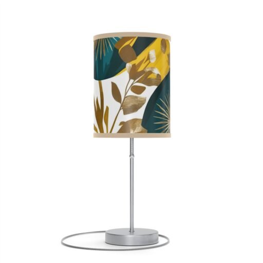 botanical table lamp, floral night light, home decor, modern lamp, bedroom lighting, gift for her, eco friendly design