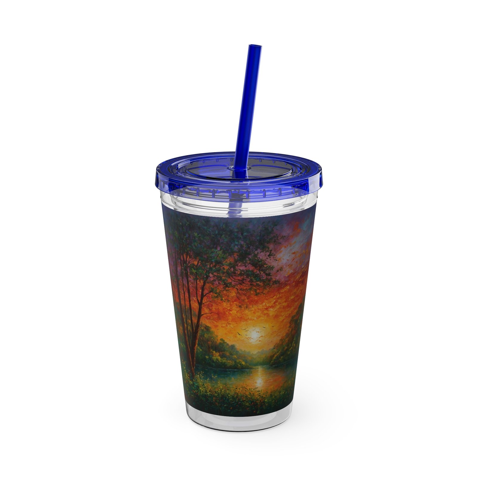 sunsplash tumbler with straw vibrant sunset drinkware for relaxing moments, summer vibe, gift for nature lovers, eco friendly, travel mug sunsplash tumbler with straw vibrant sunset drinkware for relaxing moments, summer vibe, gift for nature lovers, eco friendly, travel mug