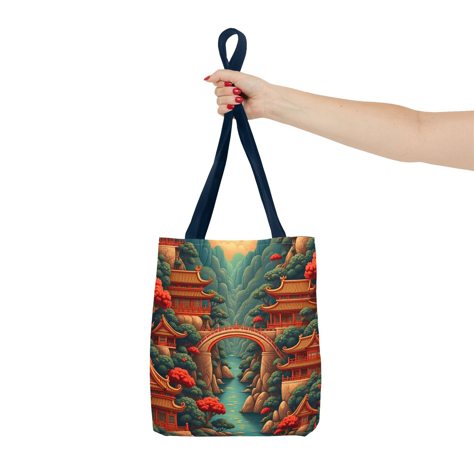 asian landscape tote bag stylish eco friendly shopper, perfect for travel, nature lovers, gifts, beach days, and everyday use asian landscape tote bag stylish eco friendly shopper, perfect for travel, nature lovers, gifts, beach days, and everyday use